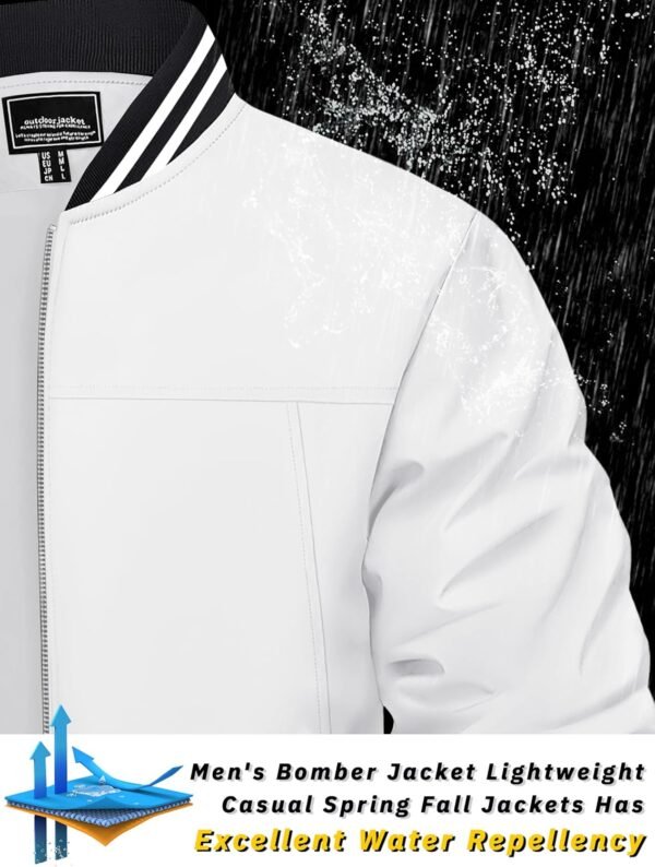 TACVASEN Men's Lightweight Jacket Casual Spring Fall Windbre...