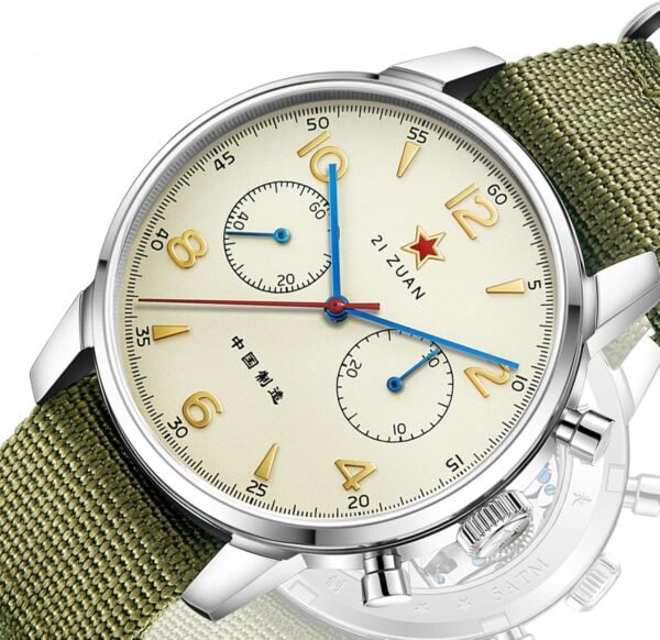 Mens Watches 1963 40mm Manual Winding Seagull ST1901 Movemen...