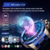 Smartwatch for Men 1.53-Inch Luxury Business Sports & Fitnes...