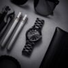 BUREI Men Watches Fashion Stainless Steel Analog Quartz Watc...