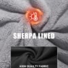 SCODI Hoodies for Men Heavyweight Fleece Sweatshirt - Full Z...