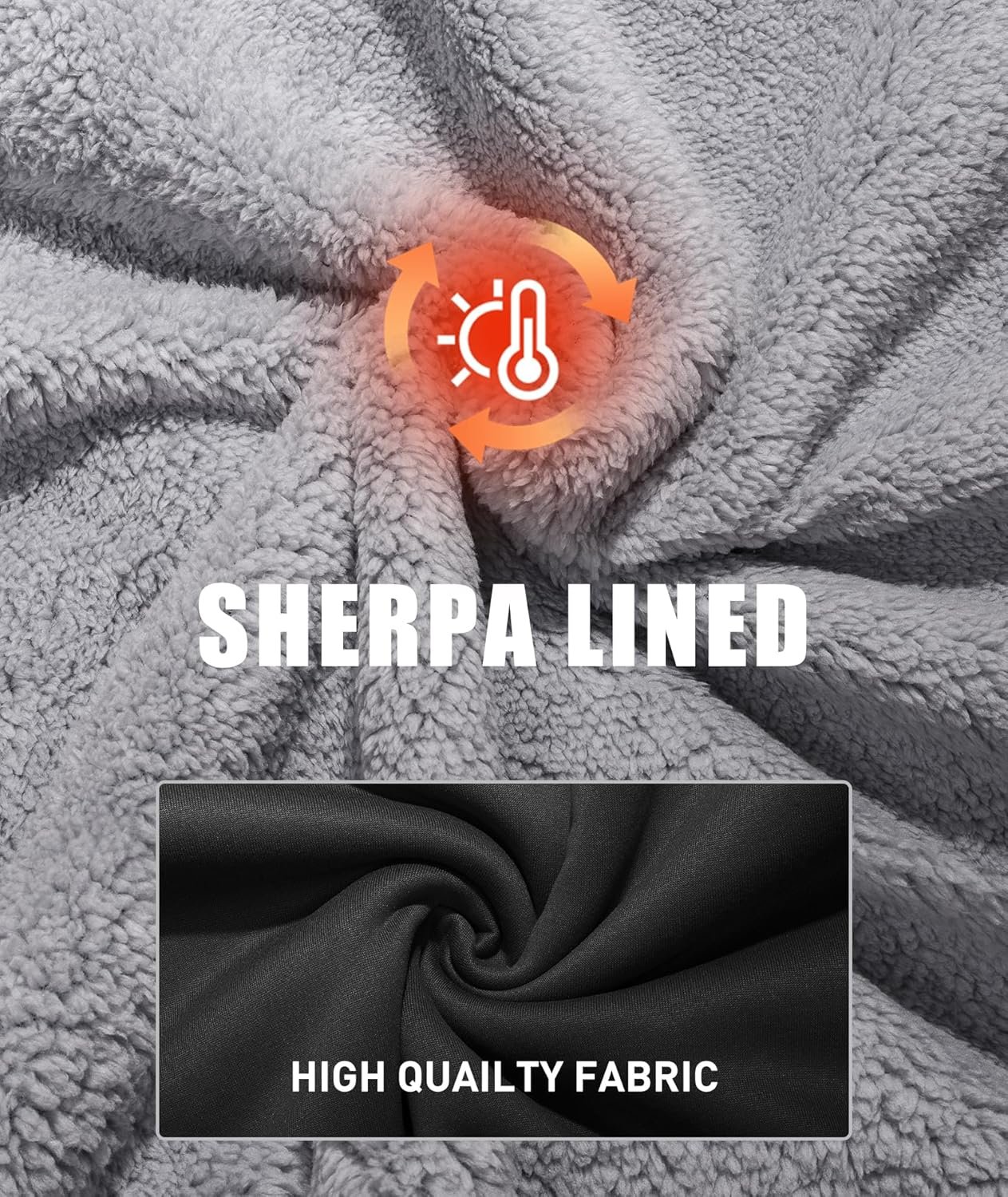 SCODI Hoodies for Men Heavyweight Fleece Sweatshirt - Full Z... - Image 6