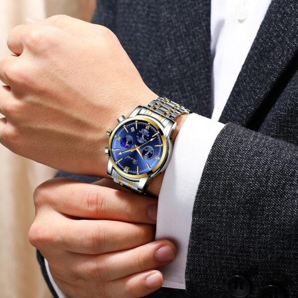 Watches for Men, Business Dress Mens Watches Chronograph Ana...