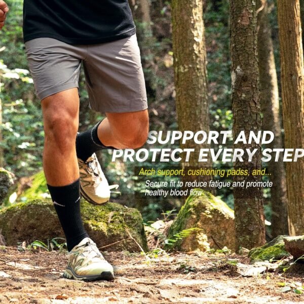 Merino Protect Merino Wool Socks for Men Warm Soft Hiking So...
