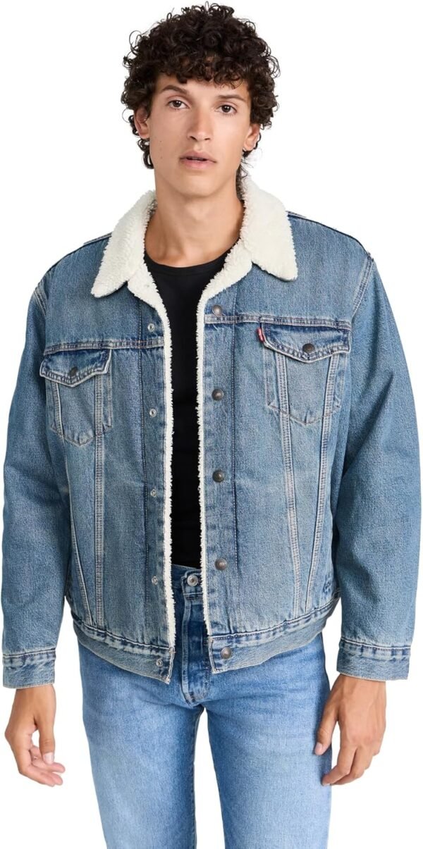 Levi's Men's Fable Sherpa Trucker Jacket