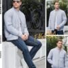 KEFITEVD Men's Jacket Casual Windproof Bomber Jackets Full Z...