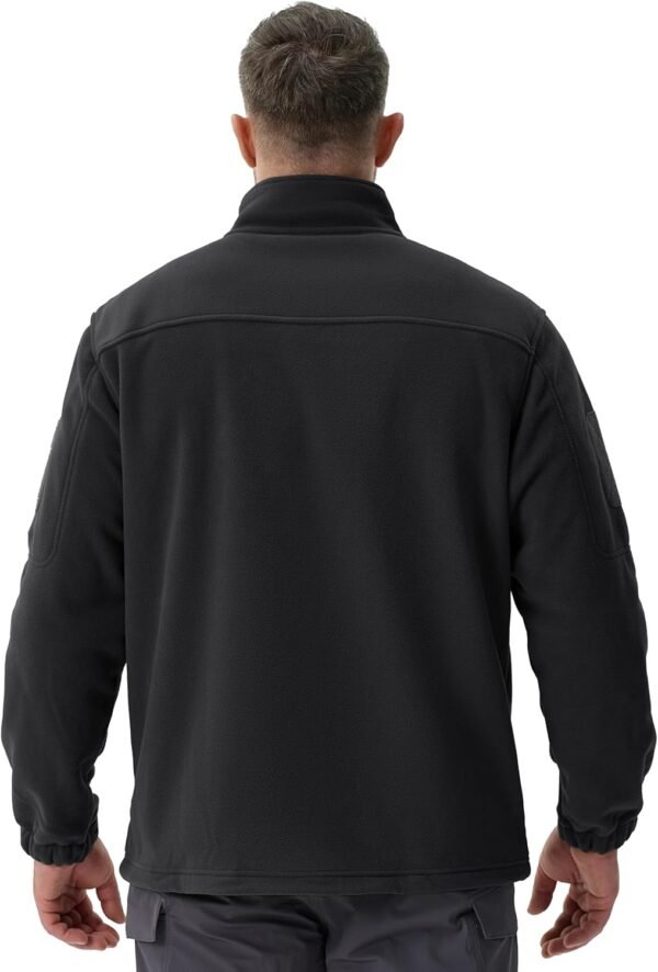 TACVASEN Men's Fleece Jacket Full Zip Winter Jacket Lightwei... - Image 6