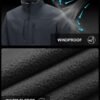 33,000ft Men's Lightweight Softshell Jacket Warm Fleece Line...