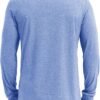 CRYSULLY Men's Henley Shirts Cotton Long Sleeve T-Shirts 3 B...