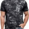 YININF Mens Hipster Hip Hop Short Sleeve Print T-Shirt Shirt...