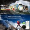MIDDOW Military Smart Watch with GPS (Answer/Make Calls), Sa...