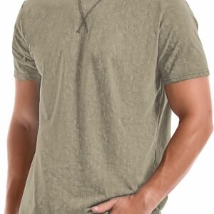 KLIEGOU Men's T-Shirts - Premium Cotton Crew Neck Tees S - 4...