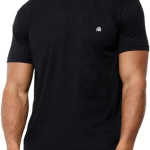 INTO THE AM Mens T Shirt with Logo - Short Sleeve Crew Neck ...
