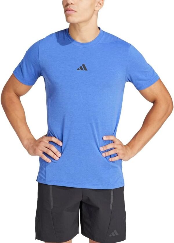 adidas Men's Designed for Training Workout T-Shirt - Image 3