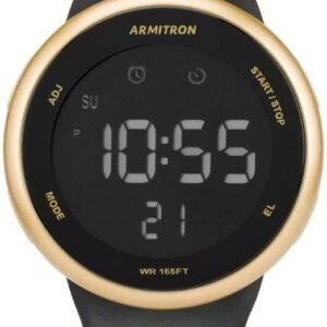 Armitron Sport Unisex Digital Chronograph Silicone Strap Wat...