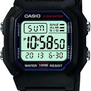 Casio W800HG Series | Men’s Digital Watch | 100 Meter Water ...