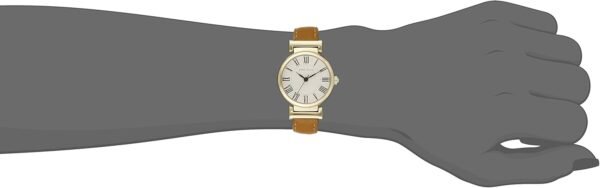 Anne Klein Women's Leather Strap Watch - Image 2