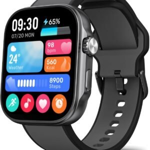 Smart Watch for Men Women, 1.99" AMOLED Display Fitness Trac...