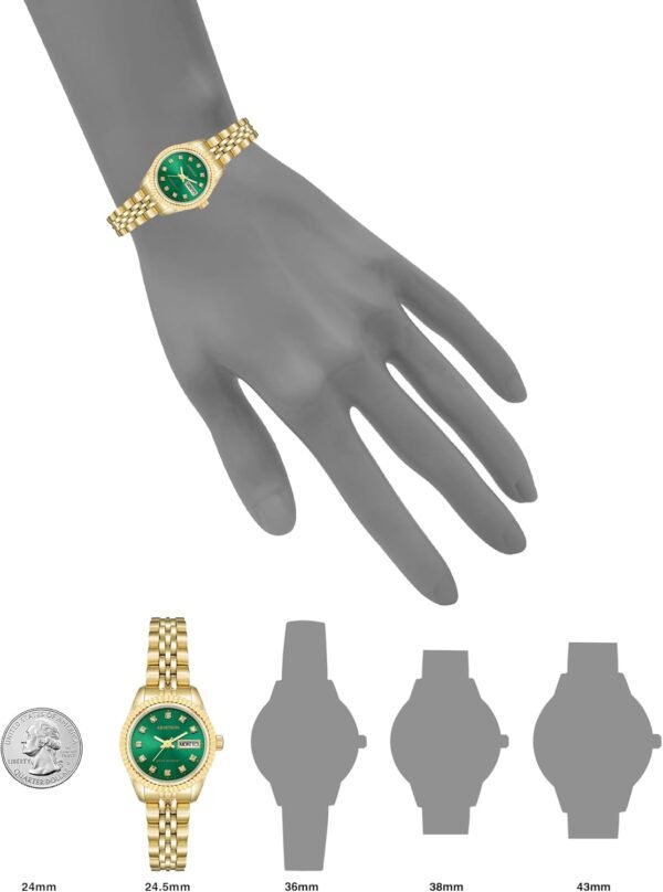 Armitron Women's Genuine Crystal Accented Bracelet Watch, 75... - Image 5