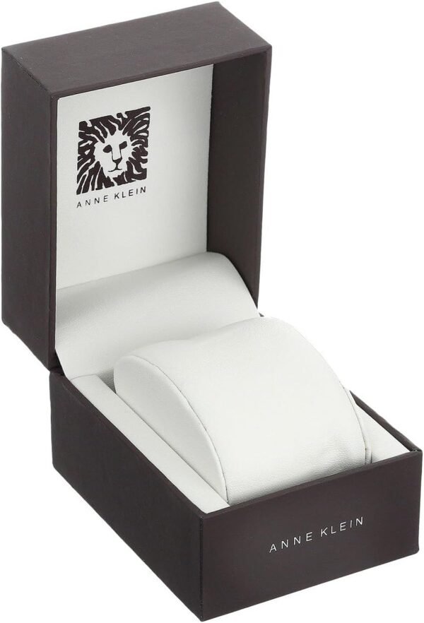 Anne Klein Women's Leather Strap Watch - Image 4