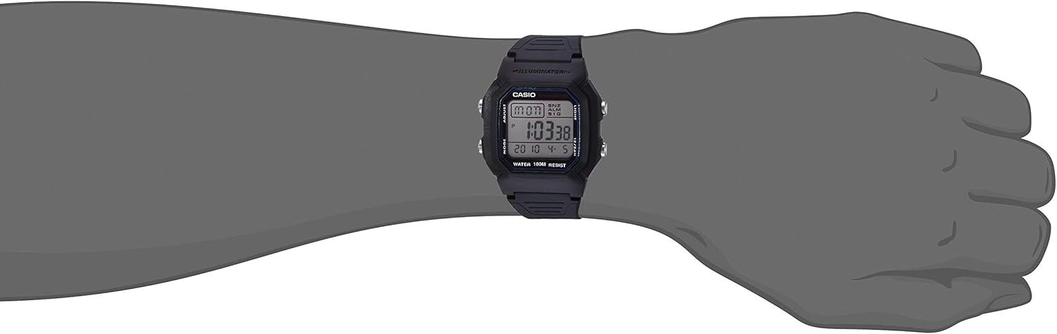 Casio W800HG Series | Men’s Digital Watch | 100 Meter Water ... - Image 6