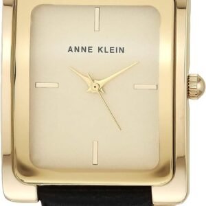 Anne Klein Women's Leather Strap Watch