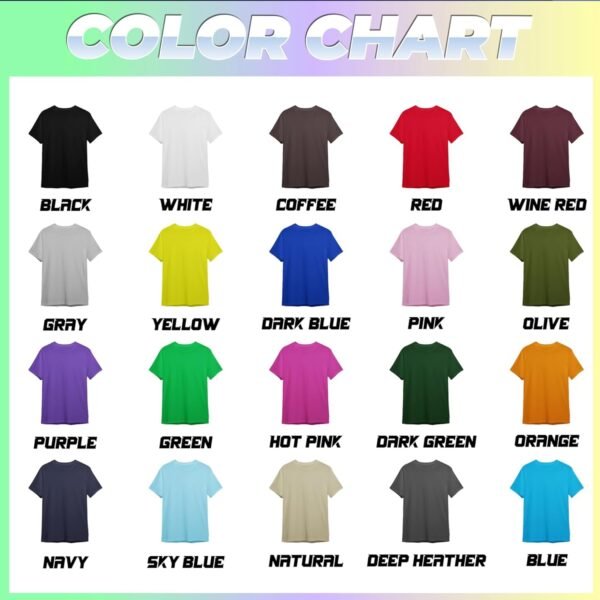 Custom T Shirts Made in USA Bulk Customized Heavy Cotton T-S... - Image 3