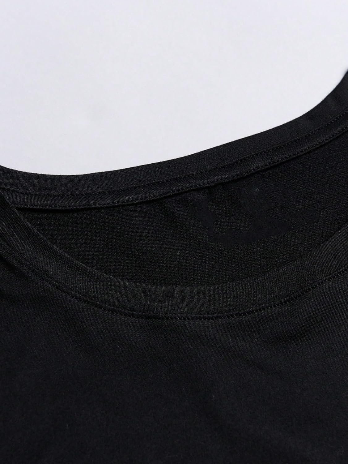 Floerns Men's Cross Print Short Sleeve T Shirt Crewneck Tee ... - Image 5