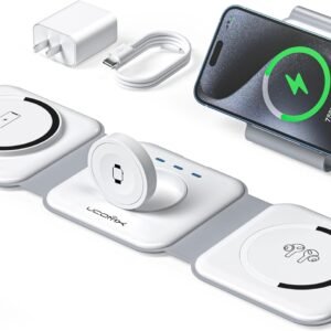 UCOMX 3 in 1 Charging Station for Multple Devices,Foldable 3...
