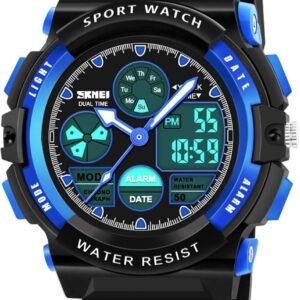 Kids Digital Watches, LED Waterproof Sports Watches for Kids...