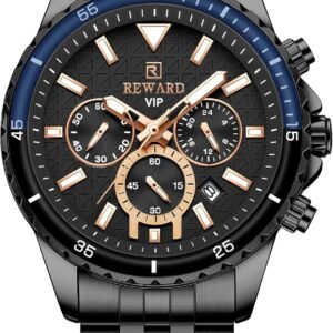 REWARD Men's Wrist Watches Fashion Business Dress Stainless ...