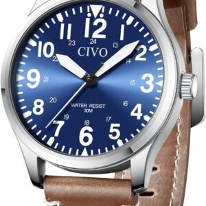 CIVO Military Watch for Men Waterproof: Analog Mens Watches ...