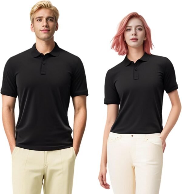 Custom Polo Shirts for Men Design Your Own Golf Jersey Perso... - Image 3
