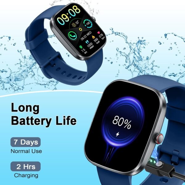 Smart Watch(Answer/Make Call), 1.91" Smartwatch for Men Wome... - Image 7