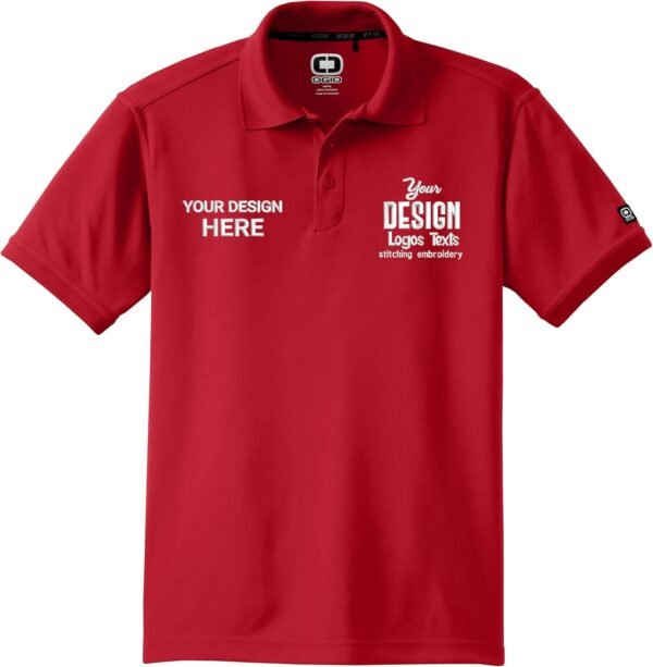 Custom Embroidered Polo Shirt, Permium Quality Customized T ... - Image 3