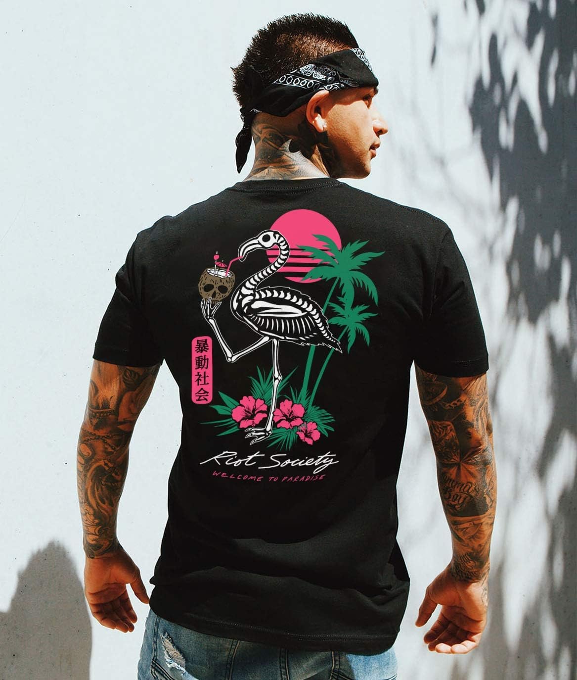 Riot Society Men's Short Sleeve Graphic Fashion T-Shirt - Image 5