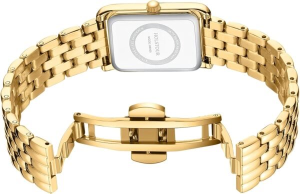 Watches for Women Vintage Bracelet Roman Dial Rectangular Ca... - Image 3