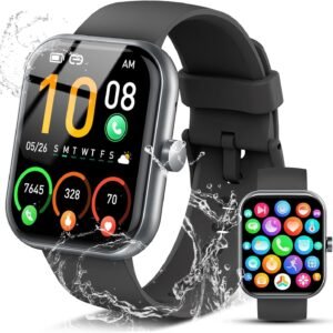 Smart Watch for Men Women, 1.96" Fitness Tracker Running Wat...