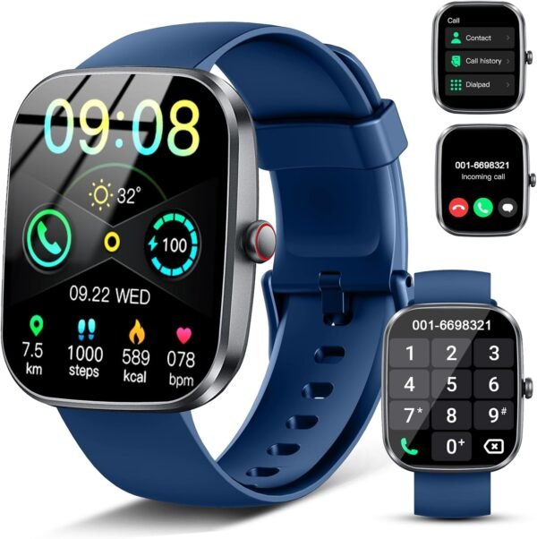 Smart Watch(Answer/Make Call), 1.91" Smartwatch for Men Wome...