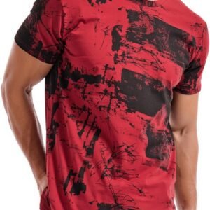 KLIEGOU Mens Hipster Hiphop Tees - Fashion Print T-Shirts