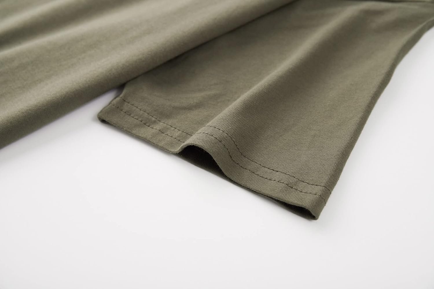 KLIEGOU Mens 100 Cotton Hipster Hip Hop Longline Crewneck T-... - Image 5