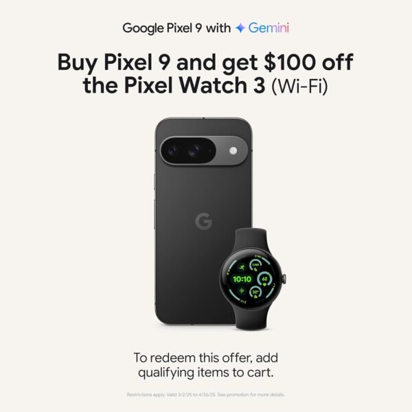 Google Pixel Watch 3 (41mm) Latest Model - Android Smartwatc... - Image 2