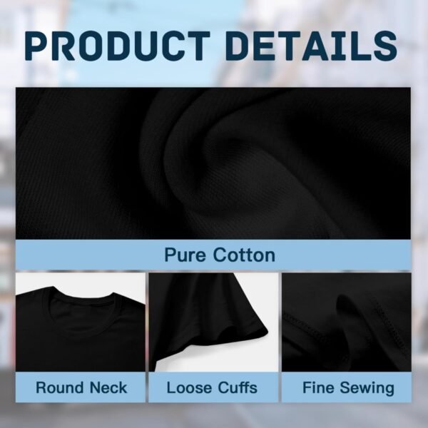 Custom T Shirts Made in USA Bulk Customized Heavy Cotton T-S... - Image 6