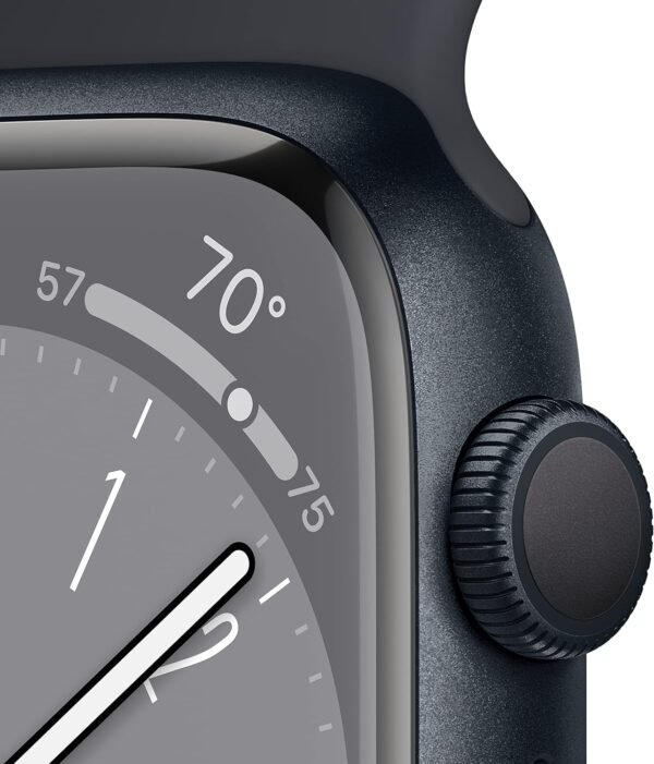 Apple Watch Series 8 [GPS, 45mm] - Midnight Aluminum Case wi... - Image 3
