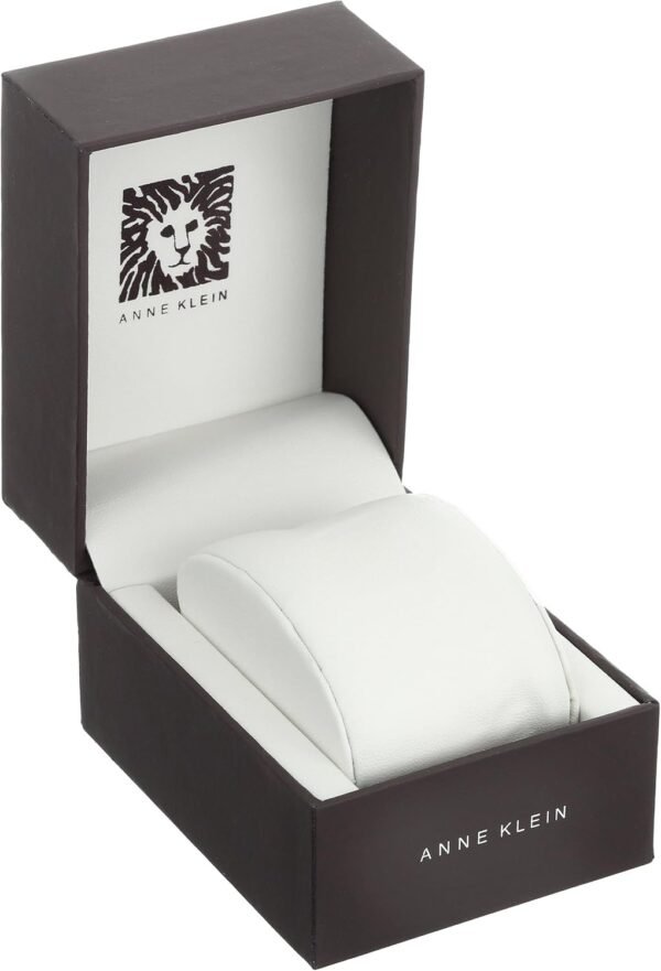 Anne Klein Women's Leather Strap Watch - Image 3
