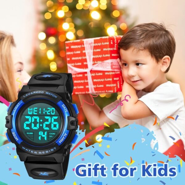 Kids Watch,Boys Watch for 3-15 Year Old Boys,Digital Sport O... - Image 3