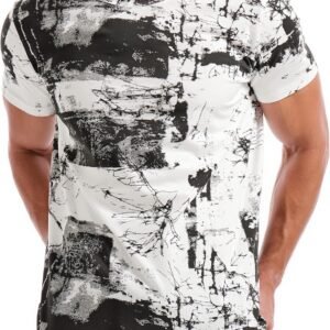 KLIEGOU Mens Hipster Hiphop Tees - Fashion Print T-Shirts