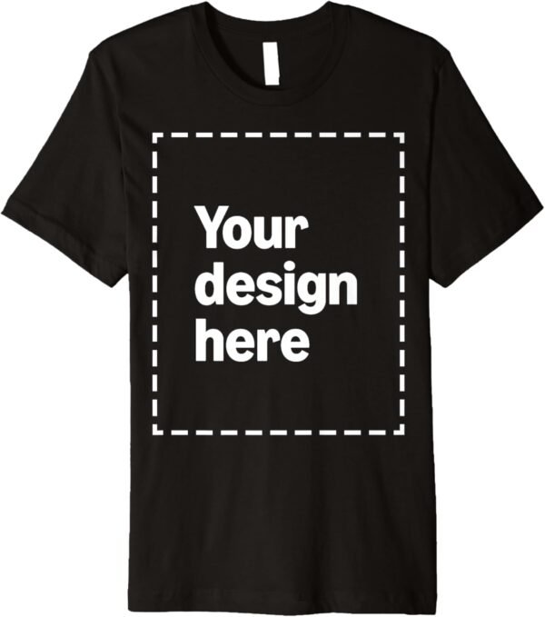 Custom Bella Canvas T-Shirt with Your Image for Men, Women a...
