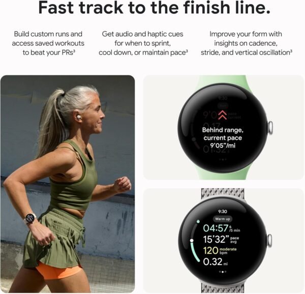 Google Pixel Watch 3 (41mm) Latest Model - Android Smartwatc... - Image 4