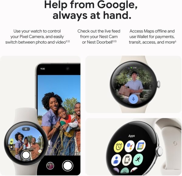 Google Pixel Watch 3 (41mm) Latest Model - Android Smartwatc... - Image 9